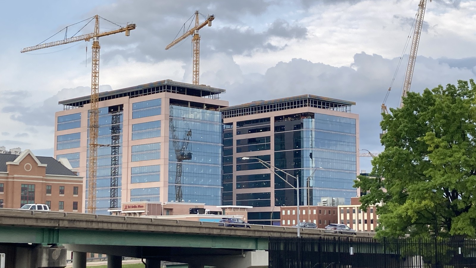 Outpatient and clinical buildings at St. Jude Children’s Research Hospital campus